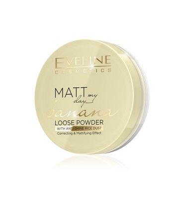 Polvo matt may day loose powder banana