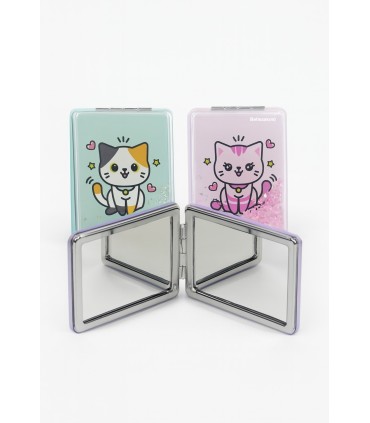 Espejo doble de bolsillo GATITO itotal