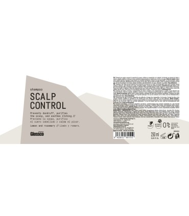 Champú anti caspa SCALP CONTROL de Glossco