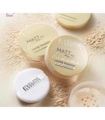 Polvo matt may day loose powder banana