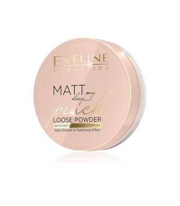 Polvo matt may day loose powder peach
