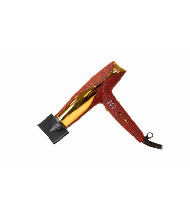 Pack plancha C5 RED LEOPARD + secador WIND Corioliss