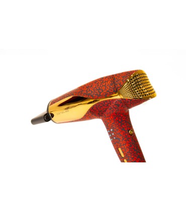 Pack plancha C5 RED LEOPARD + secador WIND Corioliss