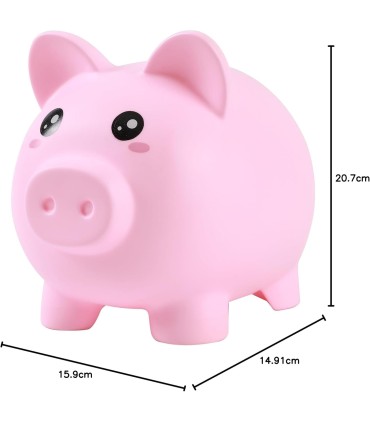 Hucha CERDITO ROSA itotal
