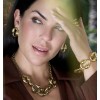 Pulsera WAVES ORGANIC plateada Anartxy