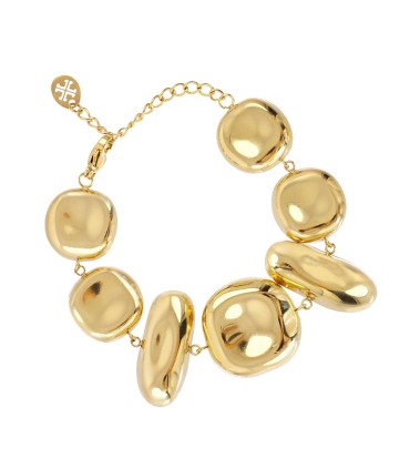 Pulsera MELT ORGANIC dorada Anartxy
