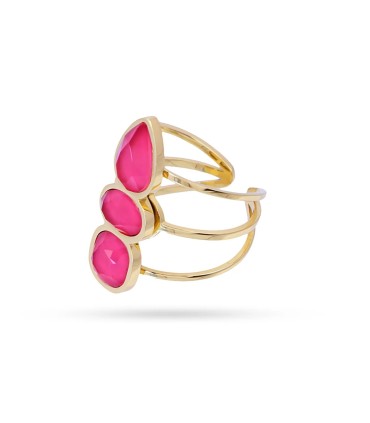 Anillo DROPS PETAL ROSA Anartxy