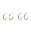 Pendientes ARO dorado/plateado Anartxy