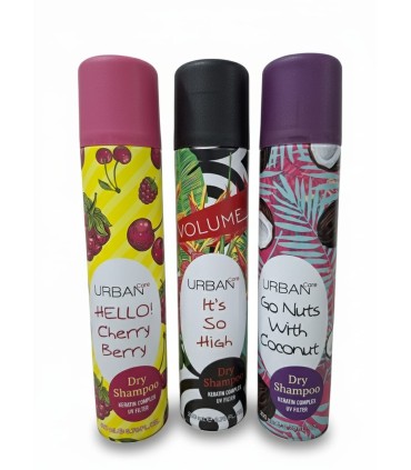 Champú en seco HELLO! Cherry Berry de URBAN Care
