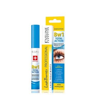 Lash therapy serum 8 en 1 concetrado para pestañas.
