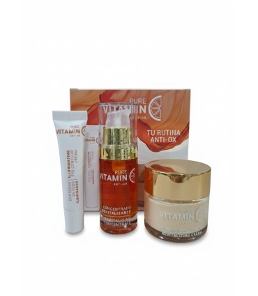 Pack Vitamina C RUTINA ANTI OX de Noche y Día