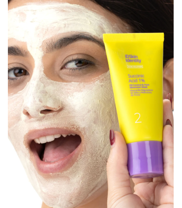 Mascarilla Reguladora de Sebo con Ácido Succínico 1% iD Skin Identity
