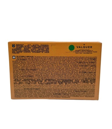 Ampollas vitamina C antioxidantes y revitalizantes de Valquer