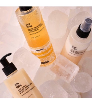 Spray bifásico línea solar SUN CODE UVB de Glossco
