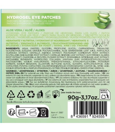 Parches hidrogel ALOE VERA Idc Institute
