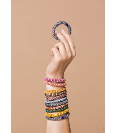 Goma KKNEKKI Stripe lilac neon pink