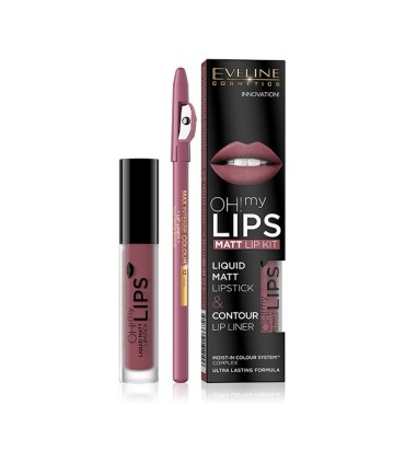 Oh my lips labial liquido n 06 cashmere rose