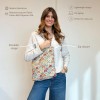 Tote bag con cremallera FLORA De La Mur