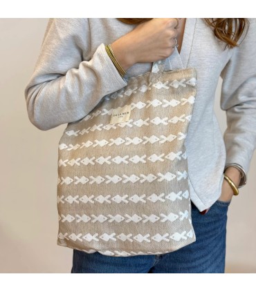 Tote bag CON CREMALLERA PESC De La Mur