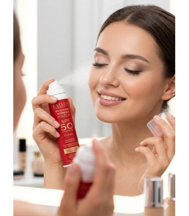 Bruma fijadora de maquillaje SPF 50 de Eveline
