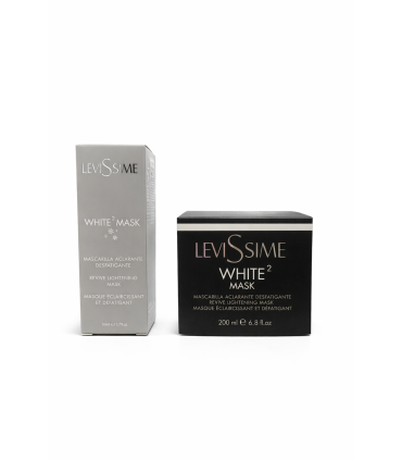 Mascarilla aclarante desfatigante WHITE 2 MASK Levissime