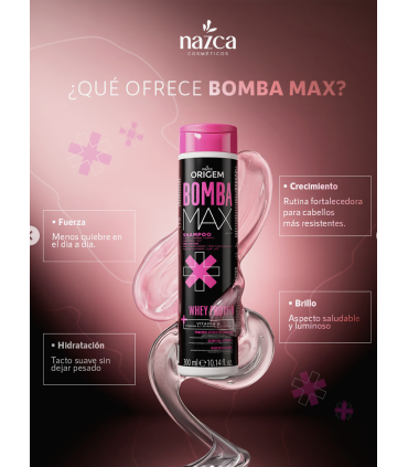 Champú BOMBA MAX NAZCA Origem