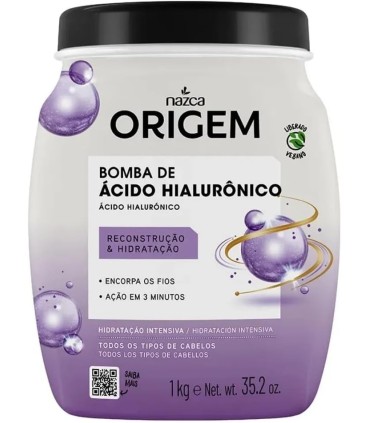 BOMBA ácido hialurónico NAZCA Origem