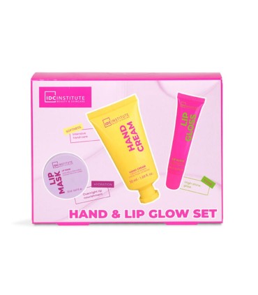 Set GLOW cuidado MANOS & LABIOS de IDC Institute