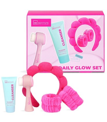 Set GLOW limpieza y cuidado diario de IDC Institute