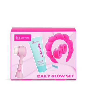 Set GLOW limpieza y cuidado diario de IDC Institute