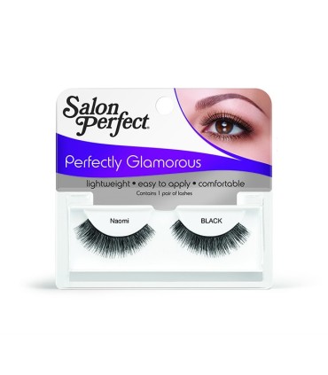 Pestañas postizas naomi black salon perfect