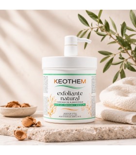 Exfoliante natural con CÁSCARA DE ALBARICOQUE Keothem