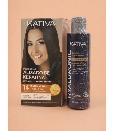 Alisado de Keratina Kativa
