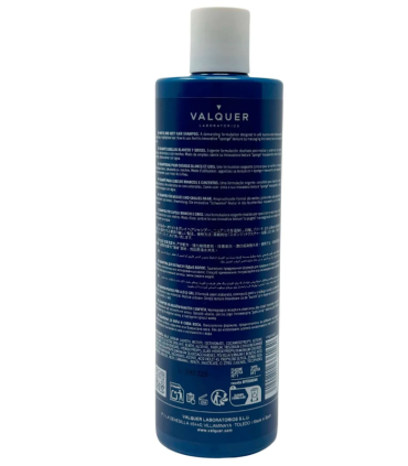 Champú cabello BLANCO Y GRIS 0% de Valquer
