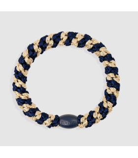 Goma KKNEKKI Navy Beige Glitter
