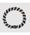 Goma KKNEKKI Navy Beige Glitter