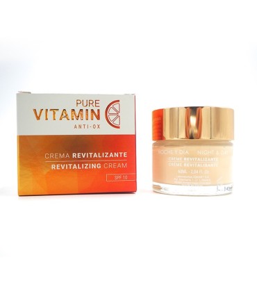 Crema revitalizante Vitamina C de Noche y Día