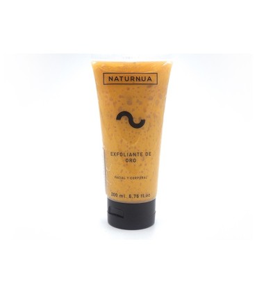 Exfoliante facial y corporal de oro Natur Nua 200 ml