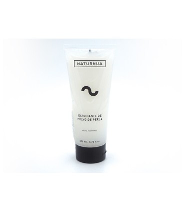 Exfoliante facial y corporal polvo de perla Natur Nua 200 ml
