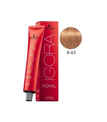 Tinte IGORA ROYAL 8.65 rubio claro marrón dorado 60 ml de Schwarzkopf