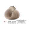 Tinte Arual 9.1 rubio muy claro ceniza 60 ml