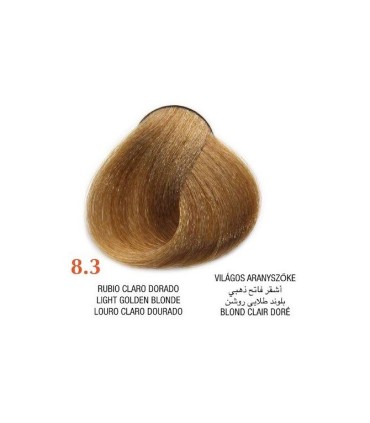 Tinte Arual 8.3 rubio claro dorado 60 ml