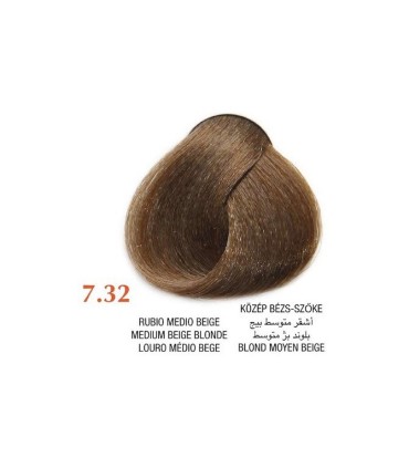 Tinte Arual 7.32 rubio medio beige 60 ml