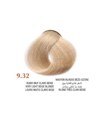 Tinte Arual 9.32 rubio muy claro beige 60 ml
