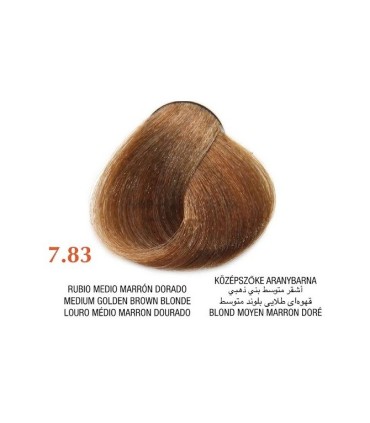 Tinte Arual 7.83 rubio medio marrón dorado 60 ml