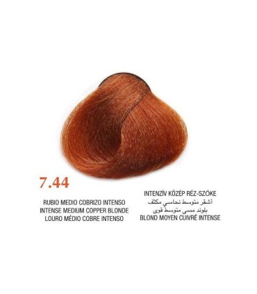 Tinte Arual 7.44 rubio medio cobrizo intenso 60 ml