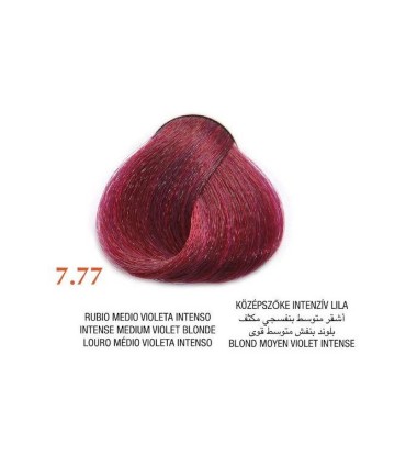 Tinte Arual 7.77 rubio medio violeta intenso 60 ml