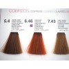 Tinte Glossco permanente 7.43 cobrizo dorado 100 ml