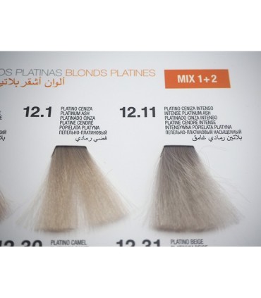 Tinte Glossco permanente 12.1 platino ceniza 100 ml