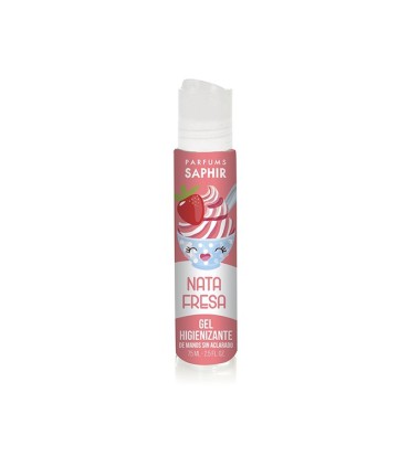 GEL HIGIENIZANTE DE AROMA FRESA Y NATA